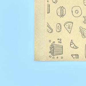 Bolsa de Regalo con Asas de Cuero Genuino <span class=keywords><strong>Cheng</strong></span> <span class=keywords><strong>Huang</strong></span>, Ecológica, Diario con Graffiti Marrón, 15x17cm, 0.5-1kg, Venta al por Mayor 28 - Product Image 4