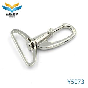 Gancho de perro personalizado al por mayor de fábrica, gancho de presión de aleación de Zinc de 38mm para correa de perro mascota, cuerda giratoria para perro, piezas y accesorios especiales para bolsas - Product Image 5