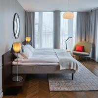 Rideau occultant avec voilage double couche en polyester/coton ignifuge pour la décoration des fenêtres françaises à la maison et à l'hôtel