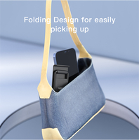 C141 Yesido Nouveauté Support de Téléphone Portable Pliable en Plastique pour Voiture ou Bureau