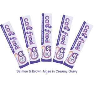 Golosinas <span class=keywords><strong>de</strong></span> gato cremosas orgánicas OEM gran oferta 80g comida húmeda para gatitos mayores pollo y atún con sabor a aperitivos para mascotas Barra <span class=keywords><strong>de</strong></span> tiras 16G * 5 uds - Product Image 5