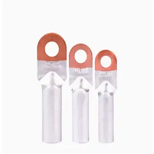 DYL-150A Connectwire Tube Connector Cable Lugs Cable Aluminium Screw Terminal DL Type copper Aluminum Termination Lug
