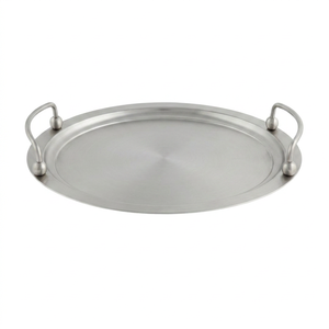 Bandeja de Metal para Chocolate, Ideal para Servir Postres y Dulces en el Ramadán y Eid, Elegante Decoración de Mesa para Fiestas Árabes - Product Image 1