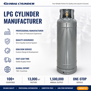 Cilindro de Gas para Cocina de Alta Calidad Estándar para Latinoamérica y México, Cilindro de Gas LPG Vacío de 20 KG, <span class=keywords><strong>Precio</strong></span> - Product Image 5