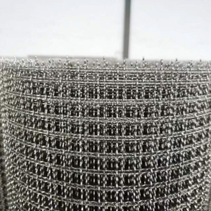 8 10 lưới <span class=keywords><strong>1mm</strong></span> Đường kính dây 304 316 316L crimped thép không gỉ dệt dây lưới cho kiến trúc cong bộ lọc - Product Image 6