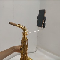 Saxophone Phone Holder Music Stand Clip Sheet-Music Reading Stand Brass China 2026 New Model Instrument Accessory