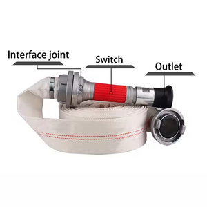 Usine 2 \ "DN50 aluminium Flexible Jet pulvérisation tuyau d'incendie buse <span class=keywords><strong>Protection</strong></span> incendie et équipement de lutte contre l'incendie accessoire - Product Image 4
