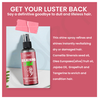 Luxfume – Brume Capillaire Nourrissante et Lissante Effet Soie, Sans Rinçage, Usage Quotidien, Marque Privée