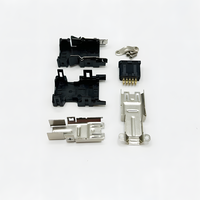 Vente directe d'usine du connecteur servo de prise d'encodeur femelle IEEE 1394 SM 6P 10P pour les applications UHF RF FPC de carte PCB d'alimentation