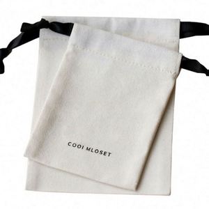 Bolsa de Lona con Cordón y Asa de Cuerda, con Logotipo Personalizado, Impresión Serigráfica, Entrega Rápida, Tamaño Pequeño - Product Image 2