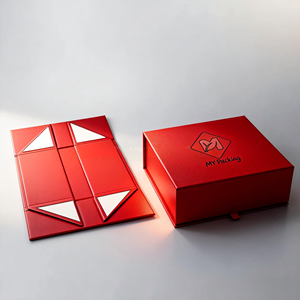 Boîte à rabat magnétique <span class=keywords><strong>de</strong></span> luxe pour <span class=keywords><strong>produits</strong></span> numériques 3C et batteries externes, logo personnalisé avec insert en EPE, emballage durable pour mini-électronique 3C - Product Image 2