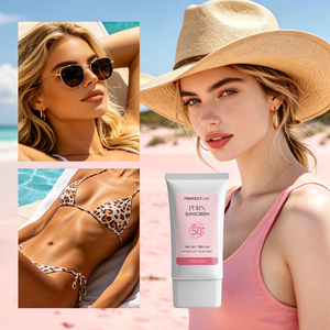 Crème solaire coréenne à l'ADN de saumon PDRN, marque privée, protection UV, éclat de la peau, éclaircissante, SPF 50, crème solaire tonifiante pour tous types de peau - Product Image 2