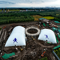 Dômes gonflables modernes en PVC de haute qualité pour stades intérieurs, entrepôts, terrains de football et structures sportives – Vente chaude