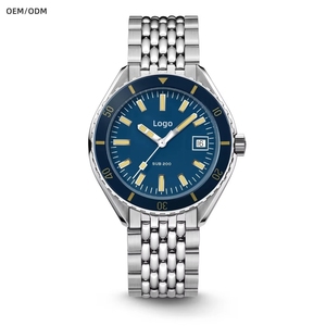 นาฬิกาสแตนเลสสตีลสำหรับผู้ชาย, NH35A สำหรับดำน้ำยาว200เมตรปรับแต่งโลโก้ได้ตามต้องการ - Product Image 6