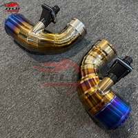 JTLD Tube d'admission de moteur en alliage de titane pour BMW F90 M5 M8 S63 4.4L V8 Turbo Upgrade Replacement OEM
