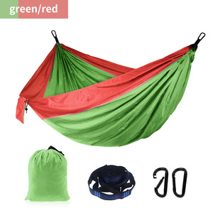 Parachute pliable et ultraléger pour l'extérieur, balançoire de camping en nylon, double longueur et largeur supplémentaires, hamac super léger - Product Image 6