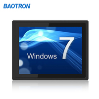 10.4/12.1/13.3/15/15.6/17/18.5/19/21.5/23.6/27 Inch Touch Panel PC Core I3 4G 64G SSD Komputer Industri Berbahan Aluminium Alloy
