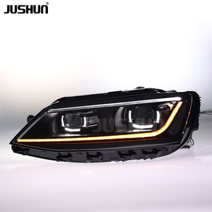 Ensemble de phares LED modifiés JUSHUN pour VW Jetta/Sagitar MK6 2012-2018, lampe de voiture, clignotant - Product Image 2