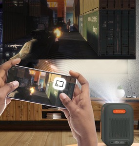 Formovie xming เครื่องฉายโปรเจคเตอร์ LCD 1080กลางแจ้งอัจฉริยะ, โปรเจ็คเตอร์กลางแจ้งอัจฉริยะสำหรับใช้ในบ้าน FHD พกพาได้ทั่วโลก - Product Image 6