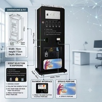 Distributeur Automatique Intelligent de Parfums sur Pied pour Vente de Cologne et de Parfums en Spray