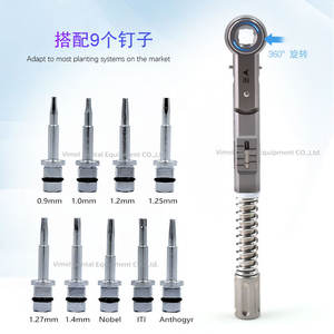 Kit Universal de Herramientas para Restauración de Implantes Dentales con Llave Dinamométrica y Puntas de Destornillador, Fuente de Alimentación, Maquinaria - Product Image 3