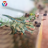 Pack de dinosaures animatroniques - Ensemble de dinosaures jurassiques grandeur nature pour parcs à thème et expositions