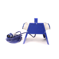 Boîtier de distribution 4 voies 16A 230V avec câble H05VV-F 3*1.5/2.5mm de 1.5/3/5M et prise CEE 16A IP44 certifié CE