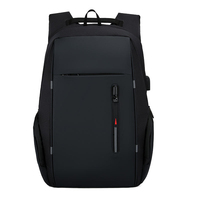 Sac à dos pour ordinateur portable unisexe, grand format (20-39L), résistant à l'eau, antivol, avec port de charge USB, personnalisable avec logo, pour affaires et école.