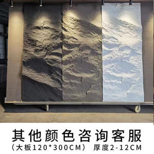 แผ่นผนัง<span class=keywords><strong>หิน</strong></span>กันไฟสไตล์โมเดิร์นคลาสสิก สำหรับตกแต่งภายใน/ภายนอกบ้าน ทำจากโพลียูรีเทน - Product Image 3