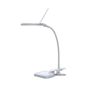 โคมไฟขยายแบบหนีบ LED 2-in-1 ปรับได้ พร้อมไฟส่องสว่างแบบคอห่าน สำหรับอ่านหนังสือ งานฝีมือ งานบัดกรี และงานละเอียด - Product Image 2