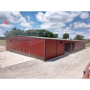 Big Industrial Steel Structure Warehouse Building Prefabricated Shed
