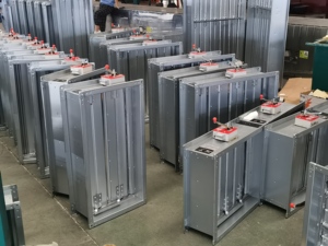 Peredam Udara HVAC Berkualitas Tinggi, Kontrol Volume Persegi, Peredam Api Bermotor untuk Pendingin Udara - Product Image 5