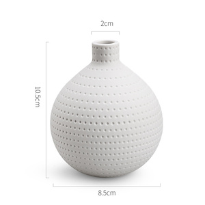 Design unico di Alta Tecnologia Cinese Riproduzione <span class=keywords><strong>Bianco</strong></span> <span class=keywords><strong>Vaso</strong></span> di <span class=keywords><strong>Ceramica</strong></span> Opaca Effetto Da Tavolo Fioriera <span class=keywords><strong>Vaso</strong></span> di Fiori - Product Image 5