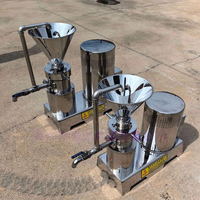 Broyeur colloïdal industriel pour matériaux fluides à haute viscosité, machine d'émulsification pour pâte de sésame et boue osseuse