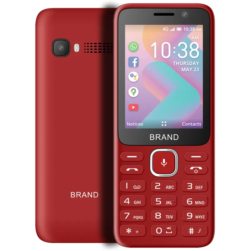 Teléfono Móvil K28 con teclado 4G Volte, 2,8 pulgadas, 240x320, MTK6739, cuatro núcleos, 512MB + 4G, estilo de negocios, gran oferta