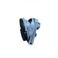 Lève-soleil 57662 #   Supports universels pour poteaux d'auvent en PP PVC résistants à l'eau (Noir 60x50x48mm) – Idéal pour camping-cars, caravanes et remorques