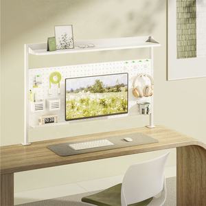 STB31-06 personnalisé acier métal multi-usages Peg <span class=keywords><strong>Board</strong></span> pour la maison bureau Organisation à pince bureau montage panneau perforé étagère organisateur - Product Image 1