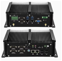 Mini-ordinateur industriel Core I7 8550u 4 x Intel LAN 6x COM RS232 RS485 PC embarqué HD VGA 4G