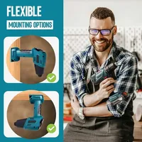 Support d'outils électrique mural, résistant à l'usure, robuste, support de batterie mural, facile à utiliser, Durable pour Makita 18V