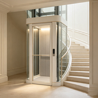 Ascenseur moderne pour maison, 2 à 4 étages, capacité de charge 400 kg