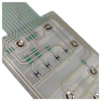 Clavier à membrane avec capteur tactile et impression sérigraphique, claviers à membrane avec adhésif