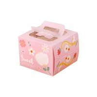 Customizable Recyclable Gold Foil Foldable Food Packaging Folders - Paperboard Designs for Cakes and Snacks