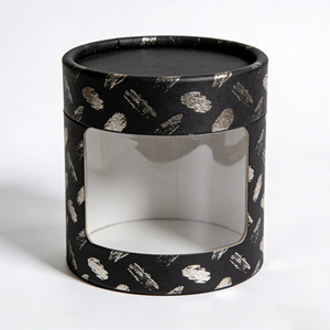 Emballage personnalisé en tube de papier PVC transparent cylindrique rond avec fenêtre pour cosmétiques, huiles essentielles, rouges à lèvres et soins de la peau - Product Image 3