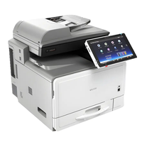 Pour Imprimante Laser Multifonction Ricoh A3/A4 306/307/407 Série avec Wi-Fi Intégré, Impression Recto-Verso Sans Fil et Couleur
