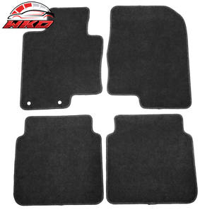 พรมปูพื้นสำหรับ Kia Optima 11-15 ผ้ากำมะหยี่ด้านหน้าด้านหลังกันลื่นพรมอัตโนมัติสีดำ 4 ชิ้น - Product Image 1