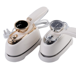 Plancha de vapor portátil con pantalla digital, para ropa, uso doméstico, plancha anfibia en seco y húmedo, giratoria, esencial. - Product Image 5