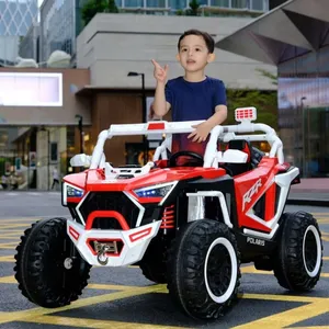 새로운 공장 도매 배터리 작동 장난감 자동차 큰 사이즈 아이/11 세 아이 utv 전기 4x4 자동차 장난감