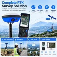 Penerima GNSS RTK Presisi Tinggi dengan IMU, Kamera Ganda, dan Peralatan Survei Laser AR Stakeout untuk Konstruksi