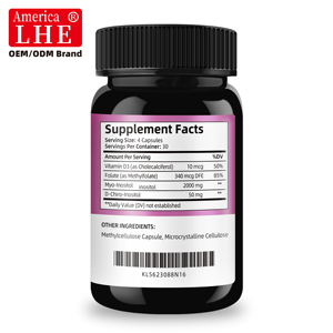 High Quality Shecome Myo-Inositol <b>Supplement</b> Support Hormone Balance for Women Myo-Inositol Capsules - Product Image 6