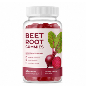 Compléments de Betterave Biologique de Haute Qualité, Gommes à Mâcher Riches en Vitamines B9 et B12, Améliorent l'Immunité, Végétaliens, pour Adultes et Nouveaux-nés - Product Image 1